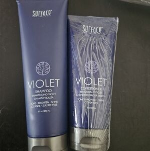 Surface Violet Shampoo and Conditioner Set